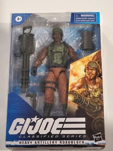 GI Joe Cobra Classified Series 28 Heavy Artillery Roadblock new in box - Picture 1 of 3