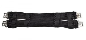 Cinturón de sillín, cinturón corto, cinturón de doma CORDÓN-Dressur, negro de Busse - Imagen 1 de 1