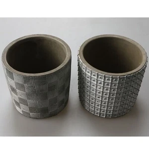 Cement Pot Molds Handmade Silicone Planter Mould for Concrete Cement Vase - Picture 1 of 5