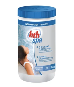 hth Spa Shocksauerstoff Pulver  1,2kg Dose f. Whirlpools & Pools - Bild 1 von 1