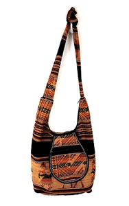 Bolso Bandolera Abstracto Suroeste Hombro Hippie Boho Cartera - Imagen 1 de 7
