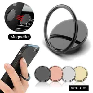 Phone Finger Ring Holder  Grip 360° Rotating Stand Mount for Mobile Phone DISC - Picture 1 of 11
