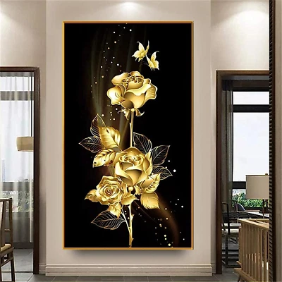 RAILONCH DIY Diamond Painting 5D Diamant Painting Set Full Drill Stickerei Groß