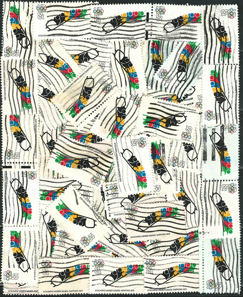 US X 50 Olympic Games Stamps (Year of 1972) SCOTT# 1461 (used) - Image 1 of 1