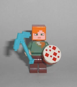 LEGO Minecraft - Alex mit Kuchen - Figur Minifig Pie Panda Steve Creeper 21158 - Bild 1 von 2
