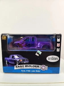Testors Ford F-150 Pickup Model Kit Diecast Silver Series Vintage New Open Box - Picture 1 of 14