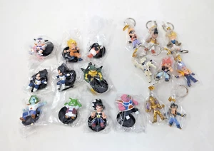 Dragon Ball Z GT Gashapon Keychain Standing Lot x18 RARE shipping from US GOKU - Picture 1 of 7