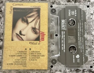 Marie Carmen - Miel Et Venin [Audio Cassette Tape 1992 Disques Double] Canada - Picture 1 of 3