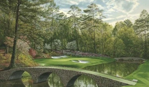 12th Hole, "Golden Bell," Augusta National Golf Club-Linda Hartough - Picture 1 of 1