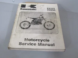 2003 KAWASAKI KX125 KX250 OEM SERVICE MANUAL 99924-1298-01 - Bild 1 von 4