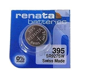 395 RENATA WATCH BATTERIES SR927SW silver 1.55V swiss made lithium batteries buy - Picture 1 of 1