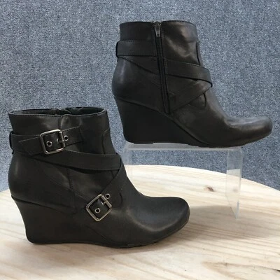 Reaction By Kenneth Cole 靴子女式 9M On The House 高跟鞋踝靴灰色 — 第 1/4 张图片