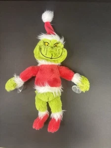 Aurora Dr. Seuss The Grinch 12" Fuzzy Plush Stuck On You Grinch Window Clinger - Picture 1 of 5