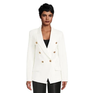 Attitude Unknown Damen Gr. L weißer Ponte Blazer --U4-- - Bild 1 von 7