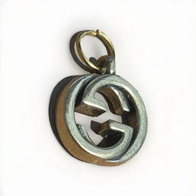 Gucci GG Zipper Pull Charm Gold  Small 12mm - Image 1 of 3
