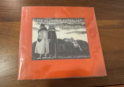 THE GLORIOUS NOSEBLEED: THE FIFTH ALPHABET EDWARD GOREY 1ST PRINTING 1974 HC DJ Foto 1 de 4