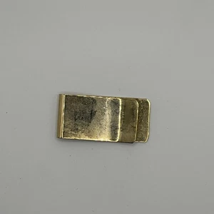 Goldfarbene Basic Geldklammer - Bild 1 von 4
