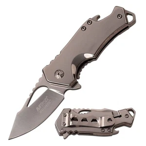 MTech USA – Spring Assisted Folding Knife – Mirror Polished Fine Edge Stainle... - Picture 1 of 6