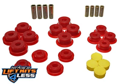 Juego de bujes de brazo de control de suspensión Energy - rojo - delantero - debe reutilizarse existente Foto 1 de 2