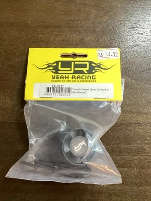 Yeah Racing YA-0611 Tornado Twistex 30mm Shrouded Cooling Fan New - Sealed -NOS - Image 1 of 3