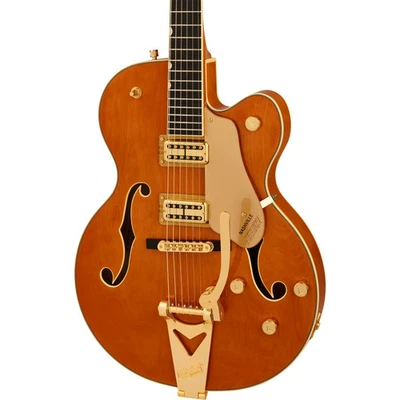 Guitarra Eléctrica Gretsch Synchromatic Nashville Cuerpo Hueco - Mancha Naranja Años 50 Foto 1 de 4