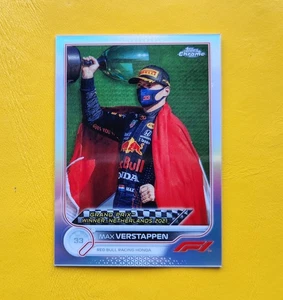 Fórmula 1 Topps 2022 cromo Max Verstappen #163 refractor F1 Gran Premio de Holanda - Imagen 1 de 2