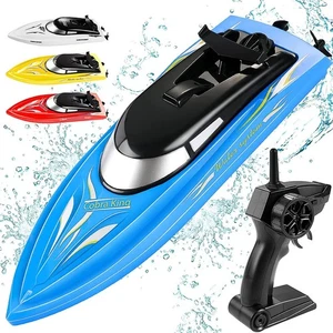 RC Boat Remote Control Boats for Pools and Lakes, RH701 15km/h High Speed Min... - Picture 1 of 6