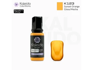 Kaleido ColorWorks - Acrylfarbe Sunset Orange, Mecha Farben 20ml, K123 - Bild 1 von 8