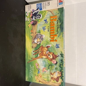 Vintage 1992 Walt Disney's BAMBI Board Game MILTON BRADLEY 100% Complete HASBRO - Picture 1 of 1