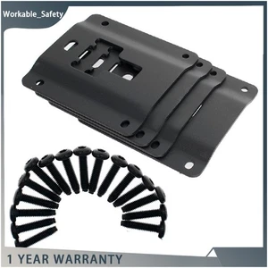 4 piezas placas de soportes de amarre de carga para caja de camioneta 2022-2025 para Ford F-150 Lightning - Imagen 1 de 11