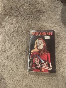Wait and See by Ruby Jean Jensen Book Horror 1st Edition Vintage - Picture 1 of 9