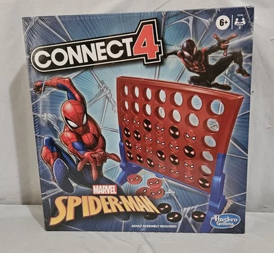 Spider-man Connect 4 Game NEW SEALED Hasbro F3196 - Image 1 of 2