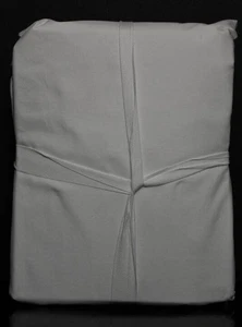 Pottery Barn 400 Fadenzahl Bio Perkal Blatt Set, Queen weiß Neu mit Etikett - Bild 1 von 5