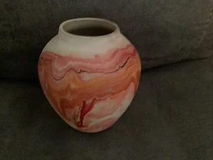NEMADJI POTTERY Vintage Vase Swirl Design USA Southwestern - Bild 1 von 6