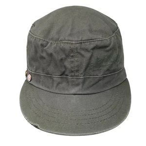 Gorra del ejército cadete ajustada sin marca verde talla única orificios de ventilación sólidos - Imagen 1 de 9