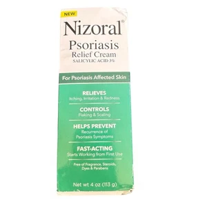 Nizoral Psoriasis Relief Creme 4 flüssige Unzen Ablaufdatum 06/2026 - Bild 1 von 4