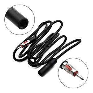 5.9 pied auto ANTENNE rallonge Mâle Femelle Voiture AM FM Câble adaptateur - Picture 1 of 19