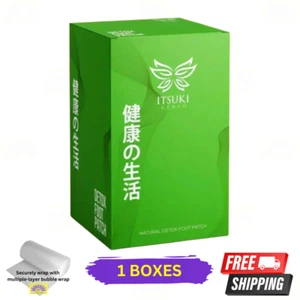1 x Itsuki Kenko Natural Detox Fußpflaster 50 Beutel pflanzliche Reinigung - Bild 1 von 6
