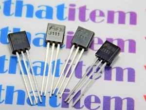 J111 / 2SJ111 / CROSSES TO ECG468, NTE468 / FET / TO92 / 4 PIECES (QZTY) - Picture 1 of 3
