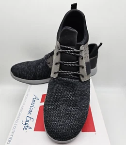 Scarpe tricot AMERICAN EAGLE AE uomo nere senza pizzo Kole maglia 13 M - Foto 1 di 12