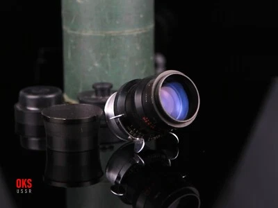 Lente de película soviética OKS 1 - 75 - 1 (2 / 75 mm) cámara de película montaje en lona OCT 18 Foto 1 de 4