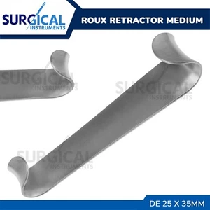 Roux Retractor DE 25 x 35 mm Medium - chirurgische Instrumente Edelstahl deutsche Qualität - Bild 1 von 3
