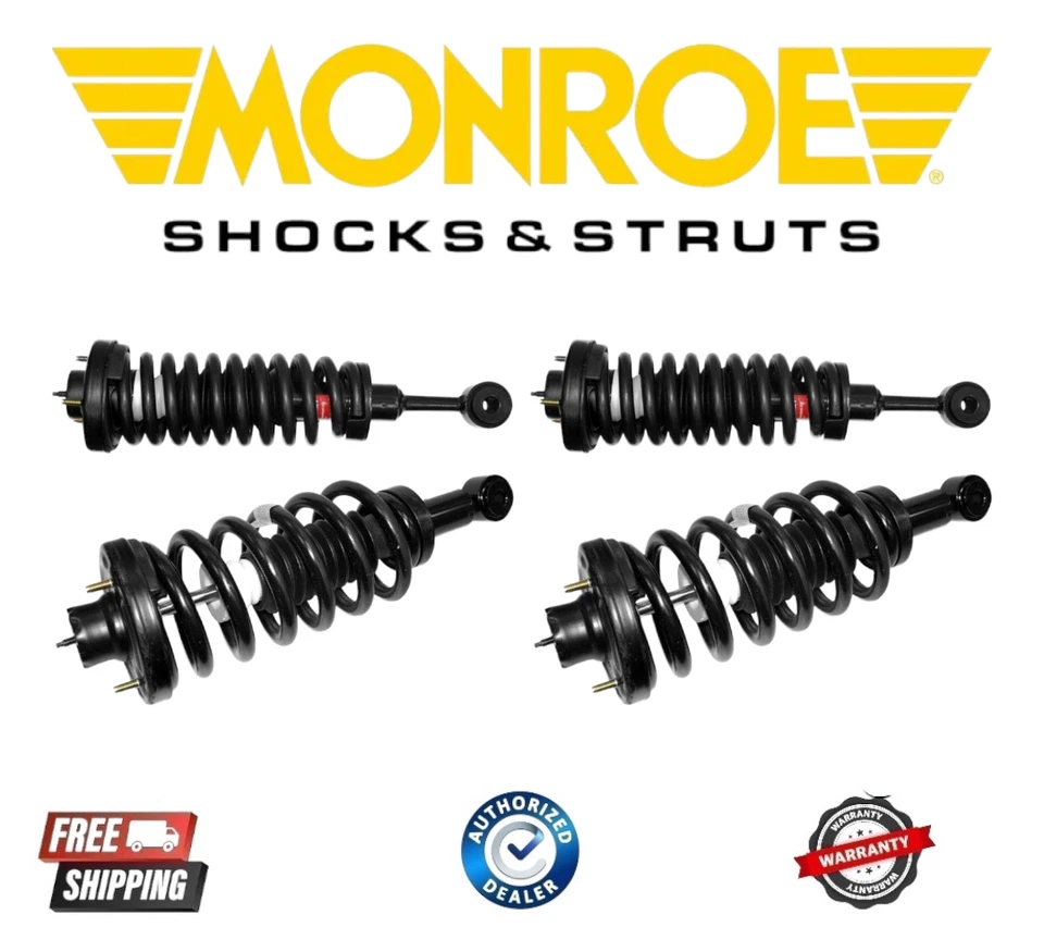 NUEVO PREMIUM GENUINO MONROE Kit de suspensión completo apto para Ford Expedition 03-06 Foto 1 de 1