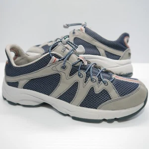 LL Bean Men’s Trail Running Shoes Size 8 Medium Blue Gray Light Weight Outdoor - Picture 1 of 12