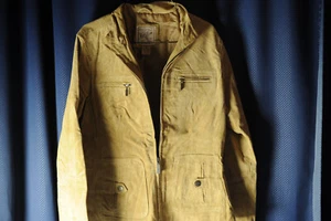 Chaqueta de cuero genuino para mujer Ruff Hewn, talla M, revestimiento de poliéster - Imagen 1 de 5