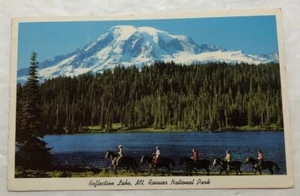 Reflection Lake, Mt. Rainier National Park, Washington. Postcard (P2) - Picture 1 of 2