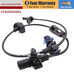 57450SNA003 Front Right ABS Wheel Speed Sensor Fit For 2006-2011 Honda Civic - Picture 1 of 6