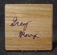 GREG MONROE Signed/Autographed Wood Floor Piece GEORGETOWN HOYAS, JAZZ w/COA b
