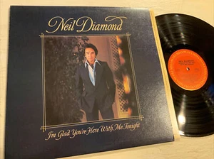 Neil Diamond I'm Glad You're Here With Me Tonight LP Columbia 1st USA Press M- - Picture 1 of 5