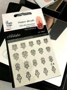 PEGGY SAGE WATER DECALS DECALCOMANIES POUR ONGLES 149677 ARTISTIC - Picture 1 of 1